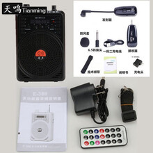 扩音器笛子小提琴二胡大功率便携式乐器音响无线蓝牙录音音箱 录音+蓝牙+无线绑带式麦克风