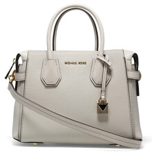 迈克·科尔斯（MICHAEL KORS） MK女包 专柜款MERCER BELTED系列浅沙色单肩手提包 30S9GM9S1L LIGHT SAND