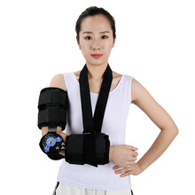 ZOTOYL可调肘关节固定支具前臂吊带支架上肢手臂胳膊骨折保护康复支具 升级款（左） 均码