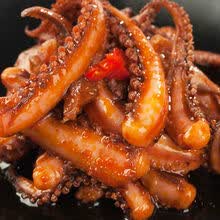 香辣鱿鱼丝零食小吃脆骨铁板鱿鱼麻辣八爪鱼海鲜熟食 烧烤味 【买20包送20包 共40包】