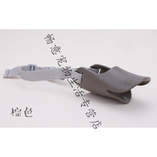 狗狗嘴套止吠器泰迪用品中小型幼犬宠物口罩 浅棕色(防叫/防咬/防乱吃) S号(建议博美、小鹿犬、泰迪、比熊)小体型幼犬