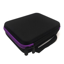 多功能悠悠球包收纳包高端六孔收纳盒6孔溜溜球包12孔YOYO收纳包 紫6孔球包送13礼(仅球包不含球