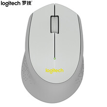 罗技（Logitech） M275 无线鼠标 笔记本电脑台式机游戏办公鼠标 M275灰色