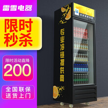 【好评过万】雷雪（Thunsnow）冰柜家用商用展示柜冷藏柜 保鲜柜 饮料柜商用啤酒柜 238L 直冷单门（升级加厚）【无下护栏高1.2】