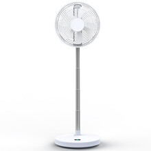 米贝丽 创意可充电折叠风扇便携式家用风扇 直流变频折叠风扇 F2-B 电池款