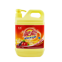 蒙能 洗洁精天然柠檬 果蔬清洗餐洗净 洗洁精 洗涤灵 快速去油  新柠檬洗衣精1500g*1瓶（升级更省）