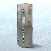 空气能热水器家用承压氟循环智能保温水箱150/200升304不锈钢标努 400升304不锈钢外壳40米盘管
