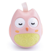 嬉皮狗狗狗发声玩具解闷自嗨宠物用品柯基泰迪不倒翁幼犬小型犬独处伴侣 樱花粉 通用