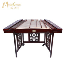 乐之洋扬琴民族乐器 402色木贝雕-荷塘月色YQ-02