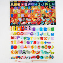 宝宝钓鱼玩具多功能儿童早教力启蒙1一至二两到-3岁半男女孩4 (收藏加购优先发货)艳丽多彩9