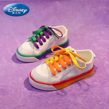 ℘迪士尼（Disney）儿童帆布鞋2021新款鸳鸯鞋女童鞋春款网红男童板鞋潮透气夏单鞋潮 鸳鸯鞋 内长16.5cm 26码