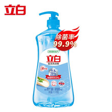 立白盐洁洗洁精1.1kg家庭装矿物盐除菌厨房餐具碗筷食品用蔬果清洗 立白盐洁洗洁精1.1kg*1瓶