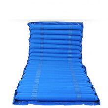 防褥疮气床垫气垫床家用老年人老人瘫痪护理单人充气床垫 宝蓝色条形气垫 无气泵