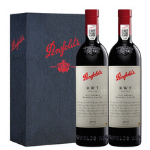 超市	【奔富一级授权店】奔富 Penfolds 红酒/白葡萄酒 澳大利亚进口葡萄酒 750ml*2 礼盒装 奔富rwt BIN 798|RWT