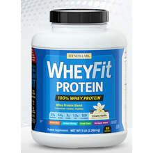 Fitness Labs肌魔实验室 乳蛋白粉健身健肌粉美国进口增肌男5磅 5磅香草味