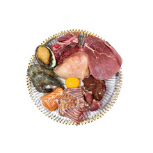 宠物狗狗猫咪生骨肉新鲜猫饭全价冻干主粮湿粮增肌发腮幼猫幼犬 【生】大肉块综合5包 3个月以内