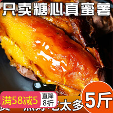 烟薯25号山东蜜薯糖心流油红心地瓜农家烤红薯新鲜 9斤 中果
