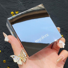 美茜儿丝柔空气散粉控油不易脱妆防水防汗遮瑕隐匿毛孔蜜粉定妆粉女 01#透明色（珠光）