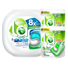 la妈妈壹选4色珠去渍50粒+3色12粒*2袋 共74粒