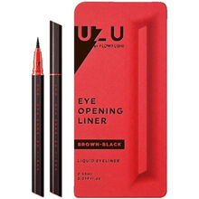熊野UZU职人眼线笔 FLOW FUSHI moteliner防水不晕染眼线液笔 UZU新款黑棕色