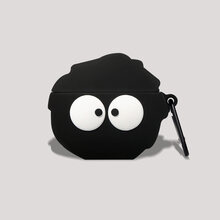 韵宁 华为Freebuds4代保护套freebuds4耳机套Freebuds4代创意卡通蓝牙耳机壳 华为freebuds4【煤球】