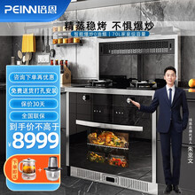 培恩（PEINN）E3ZK集成灶蒸烤一体灶下排式环保家用自动清洗油烟机带蒸箱烤箱一体机 蒸烤一体 液化气