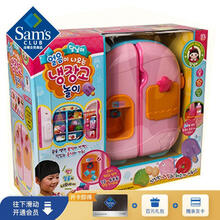 太伶美 (Toytron) 双开门冰箱 迷你仿真厨房玩具 过家家玩具 女孩儿童玩具