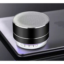 手机低音炮迷你插卡电脑户外便携小音箱小钢炮 炫酷黑【蓝牙音响】 顶配版【加强续航升级音质】