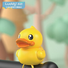 乐的（Luddy）小黄鸭车铃B.Duck授权学步车滑步车自行车生日礼物铃铛破风鸭9001