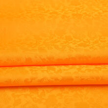 黄布礼佛金黄色织锦缎布料黄布佛布庙宇佛堂桌台布礼盒包装装饰布料梦卡琳 全金黄小龙1.5米宽x1米长 宽度固定长度随意取多件不裁断