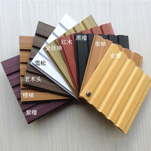 生态木159小长城生态板木塑天花吊顶墙裙护墙板背景墙 墙面装饰板 净色-雪松