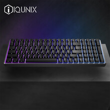 IQUNIX F96-碳黑 机械键盘 无线蓝牙机械键盘 游戏键盘 100键无光侧刻 TTC快银轴