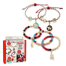 make it real施华洛世奇联名儿童DIY首饰手链女孩8-10-12岁以上小女生公主梦生日礼物 施华洛世奇花木兰联名-可做5条