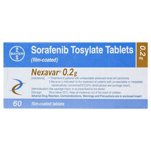 多吉美 甲苯磺酸索拉非尼片 0.2g*60片 5盒