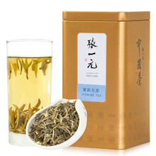 超市	
张一元茶叶 特级茉莉花茶雪针100g/罐 飘香耐泡嫩芽 绿茶茶叶 茉莉花香浓郁