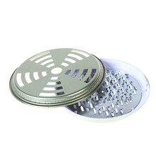 大号带盖蚊香盘蚊香座蚊香托盘防火带锯齿蚊香支架蚊香托盘 2个装