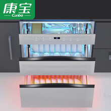 康宝（Canbo）消毒柜 嵌入式家用 三层大容量高温 家庭厨房餐具碗筷杯具 消毒碗柜XDZ110-ESV2