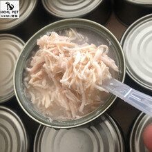 [大客户专享]白肉猫罐头375g每箱10罐金枪鱼大块肉鸡肉主食奶糕 鸡肉丝+鳕鱼高汤罐 6罐装