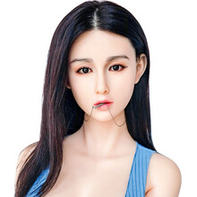 MESE魅涩  实体娃娃全硅胶头部植发仿真人版免充气娃娃男用带骨架性女玩偶成人阴臀倒模自慰器情趣用品 158cm(硅胶头+S级妆容+经络血管+植发版)