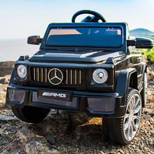 优束婴儿童电动汽车四驱越野车1-3-6-8男女宝宝摇摆玩具遥控车 四驱+皮座+颜色随机