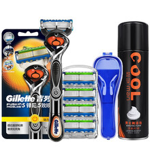 吉列（Gillette） 吉列锋隐致顺动力剃须刀 刮胡刀锋速5刀片电动手动刀架刀头 动力1刀架5刀头