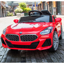 迪士尼新品儿童电动车可坐宝宝遥控汽车小孩四轮玩具车男女婴幼儿四驱摇摆车 红色：单驱+遥控+无摇摆+无礼包 6V4电瓶