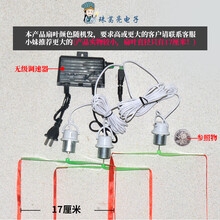 静音熟食店赶苍蝇神器驱虫小吊扇家用商用室外蚊子旋转电子彩带。 220v2米无极调速1拖3竹蜻蜓驱蝇
