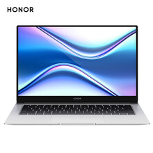 荣耀笔记本 MagicBook X 14 2021 14英寸全面屏轻薄笔记本电脑 （i3 10110U 8GB 256GB多屏协同）冰河银