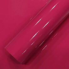 汽车高光亮面改色膜贴纸改装车身内外饰全整车改色贴车贴膜车顶膜 玫红色【亮光】 1.5米*1米长