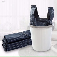 加厚家用垃圾袋办公室厨房一次性手提塑料袋台兰仕 加厚经济型500个 宽32*长51