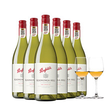 国际	【橡木塞】奔富寇兰山76设拉子西拉赤霞珠干红葡萄酒澳洲原瓶原装进口红酒官方授权旗舰店 霞多丽干白六支+2酒杯