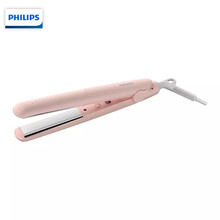 飞利浦（PHILIPS）卷发棒卷直两用直发器电夹板直板夹刘海夹 迷你学生便携式适用各种发型HP8401/55粉色