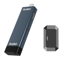 PEAKDO 毫米波无线投屏器手机电脑游戏机电视盒企业级高清办公平板投影仪笔记本点对点HDMI同屏 发射端（TX）+接收端（RX）套装