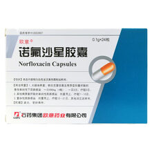 欧意 诺氟沙星胶囊 0.1g*24粒/盒 10盒